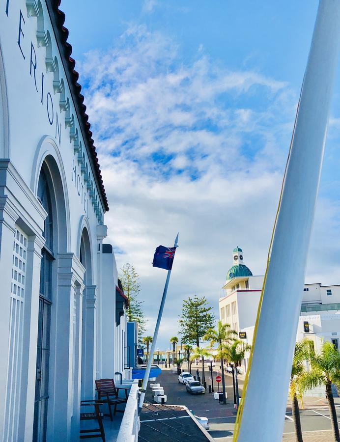 Hostel Criterion Art Deco Backpackers Napier Exteriér fotografie